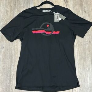 Canali Made in Italy Black Edition Premium Black T-shirt NWT